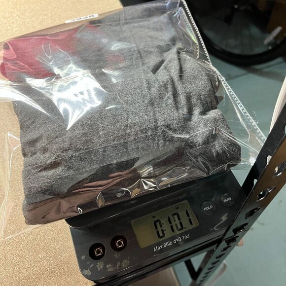 Ming‎ Ming Shirt Small Womens USA Made Tunic Flare Sleeve Gray Minimal Festival - Picture 8 of 8